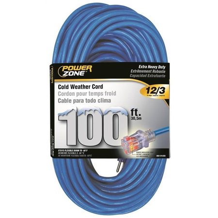 POWERZONE Cord Ext Otdr Cold 12/3X100Ft ORCW511835